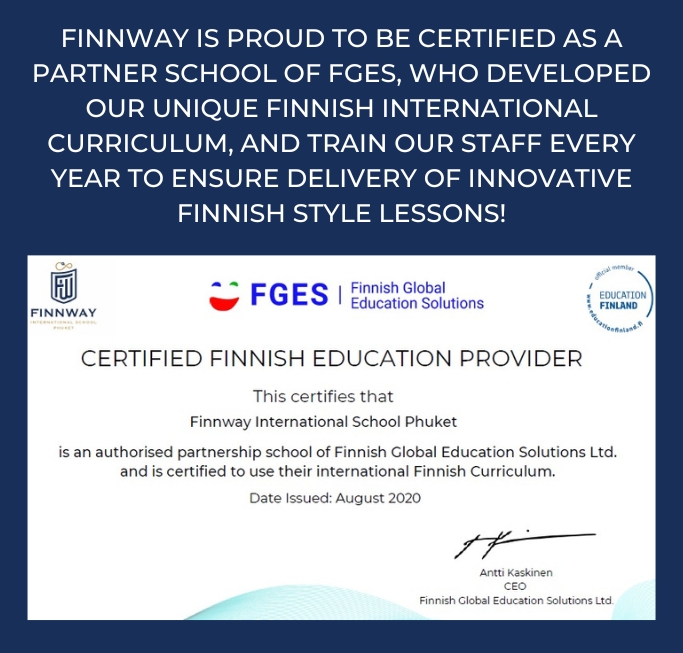 certified Finnish education provider certificate